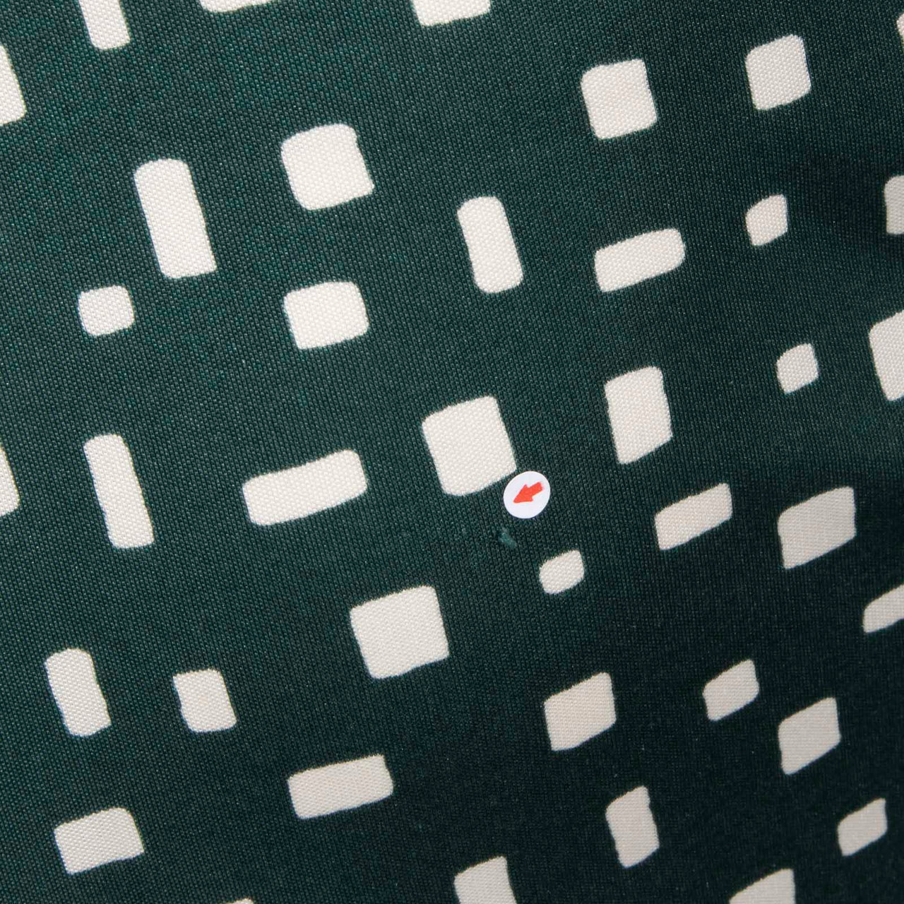 Prada Green Silk Square Pattern Belted Dress