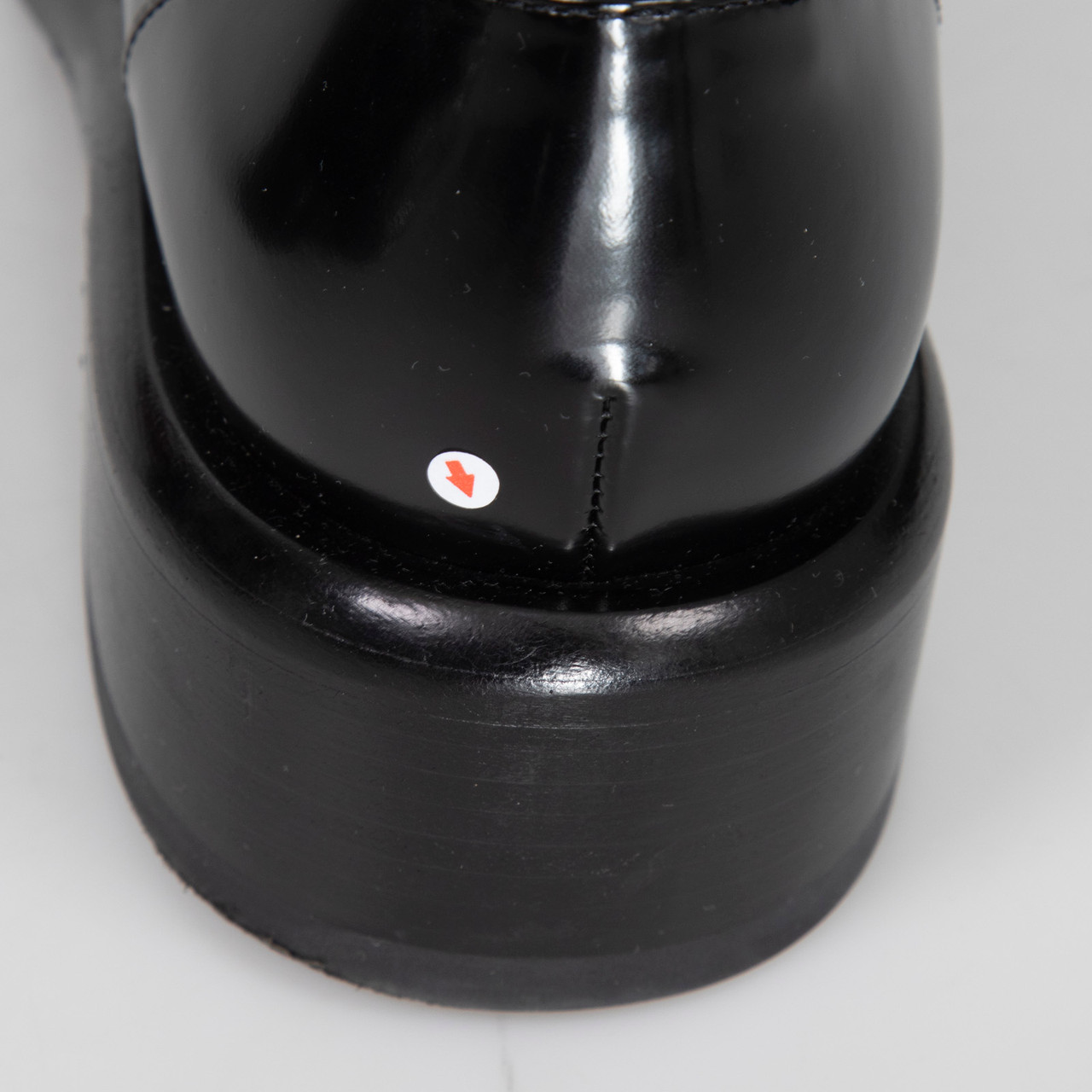 Gucci Black & White Leather Horsebit Loafers