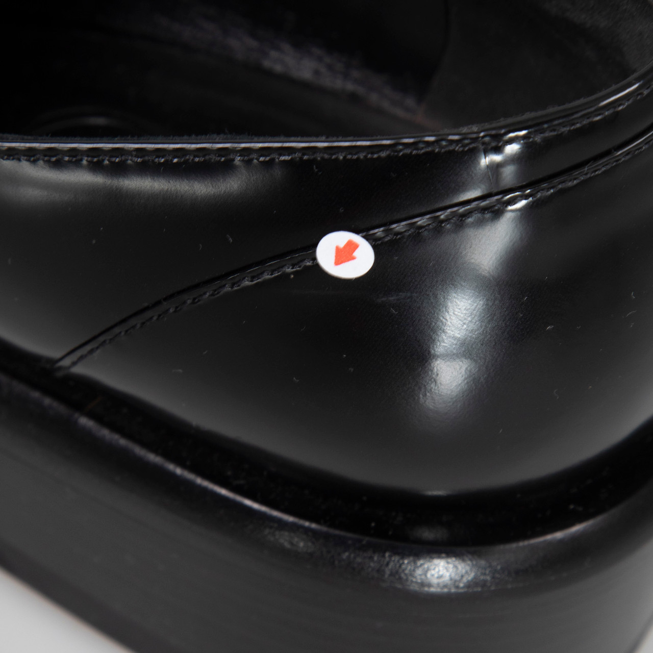 Gucci Black & White Leather Horsebit Loafers