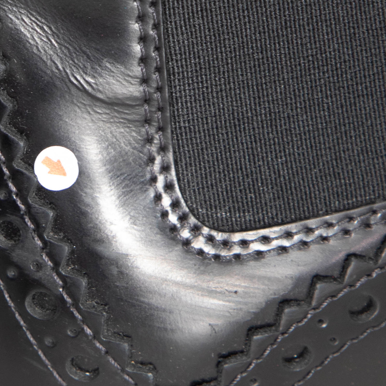 Tod's Black Leather Broderie Boots