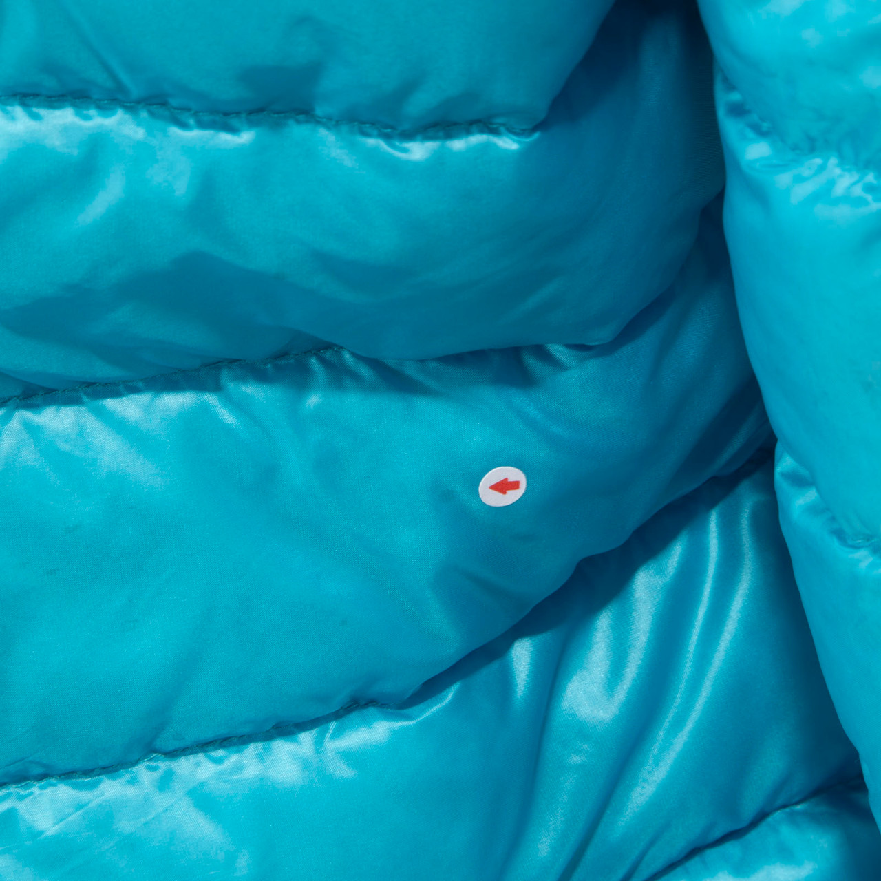 Moncler Blue Down Filled Puffer Jacket