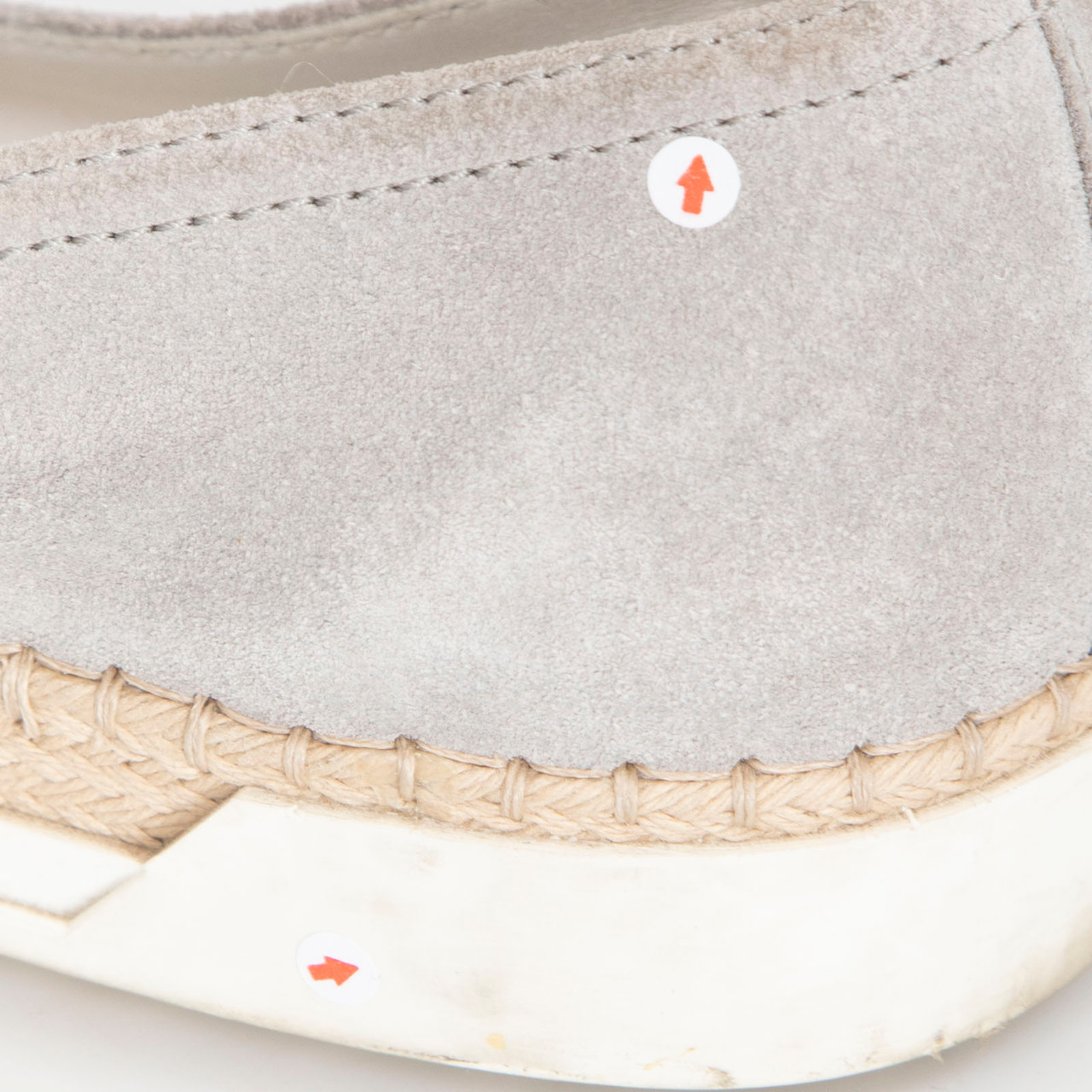 Tod's Limited Edition Grey Suede Espadrilles