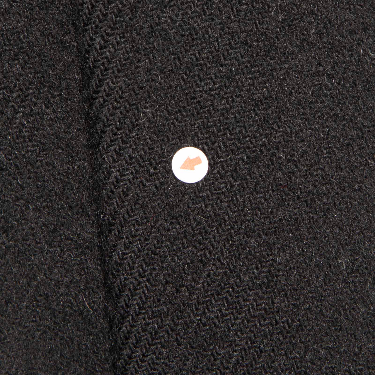 Burberry Black Wool Duffel Coat