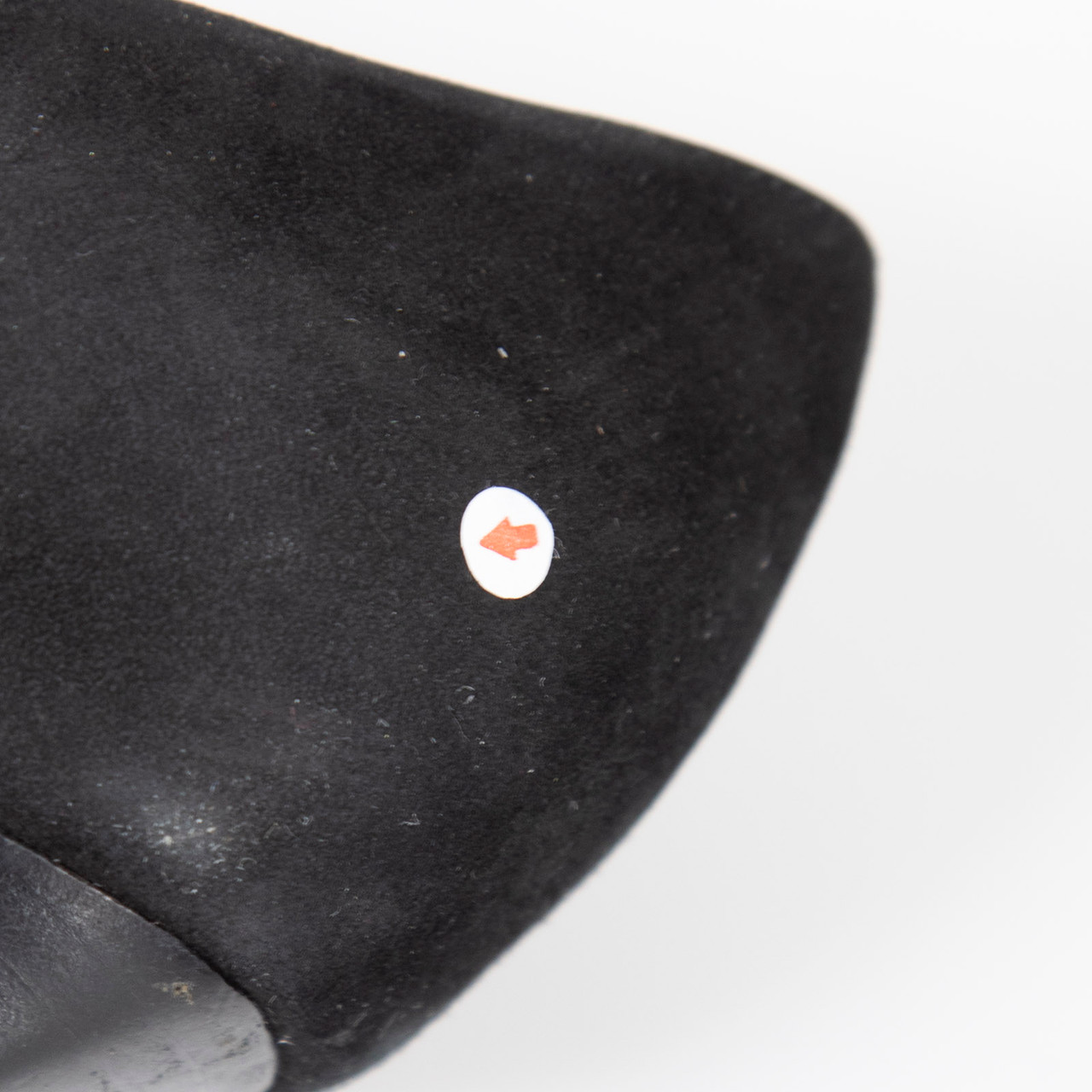 Gucci Black Suede Pointed Toe Slip On Pumps