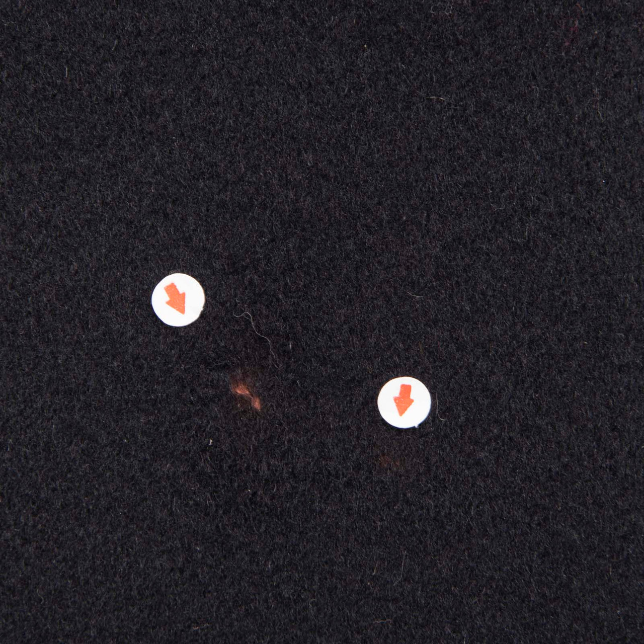 Victoria Beckham Navy Wool Double Breast Long Coat