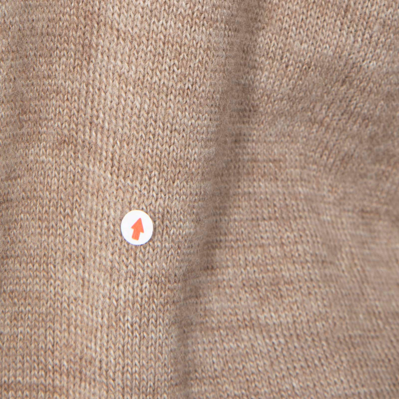 Maison Margiela MM6 Beige Scarf Knit Cardigan