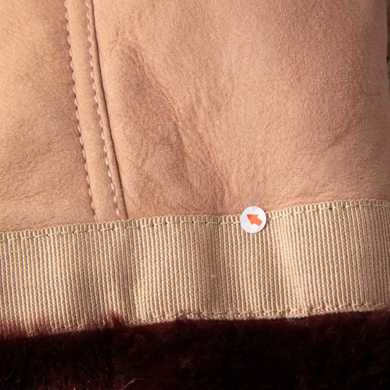 Roberto Cavalli Pink Leather & Fur Coat