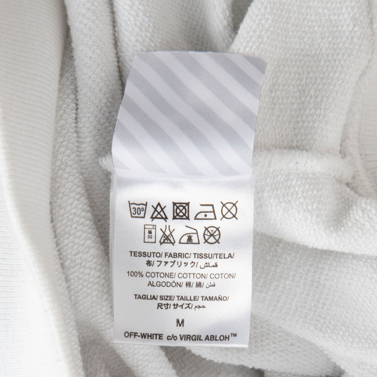 Off-White White Caravaggio Crewneck Sweatshirt