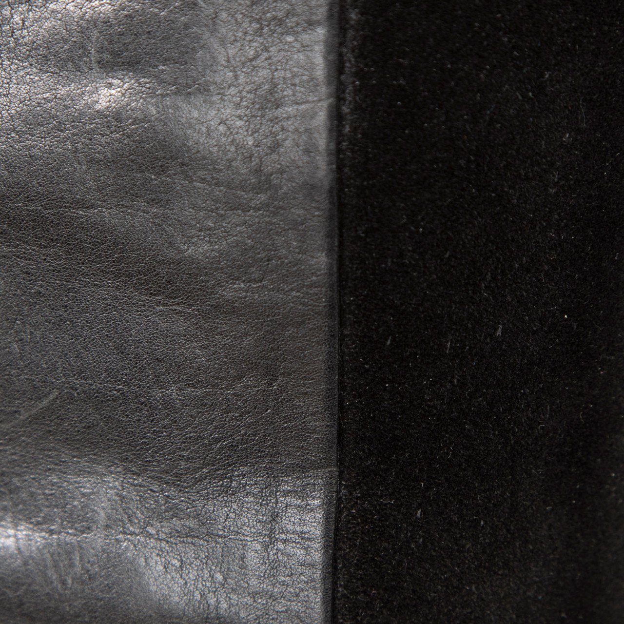 Isabel Marant Black Suede Panelled Knee High Boots