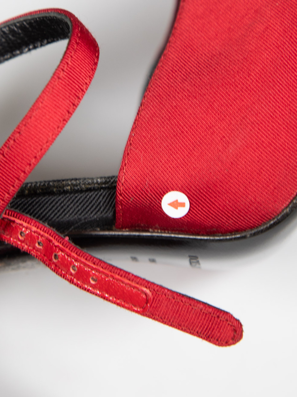 Dolce & Gabbana Red Platform Strappy Heels