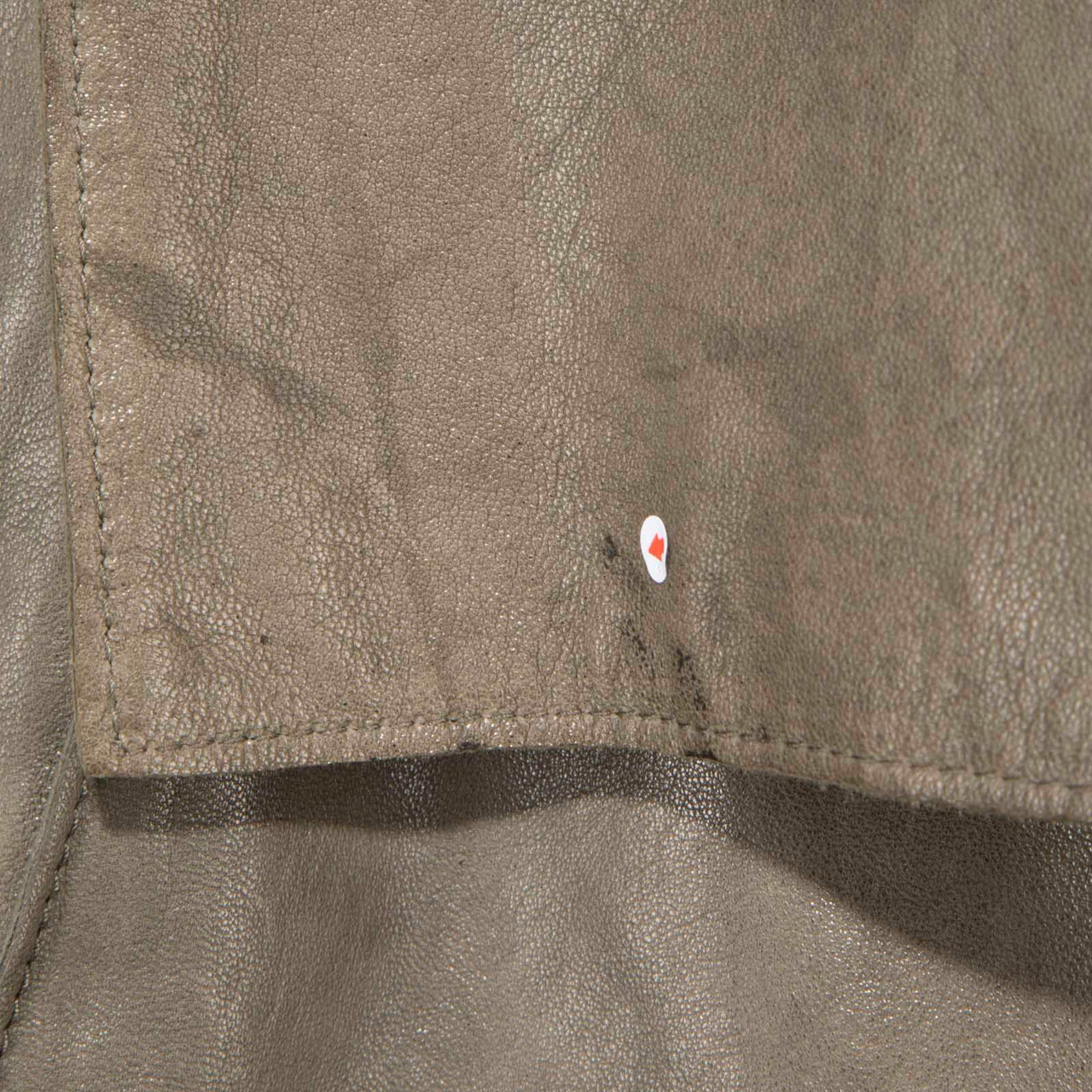 Helmut Lang Grey Leather Jacket