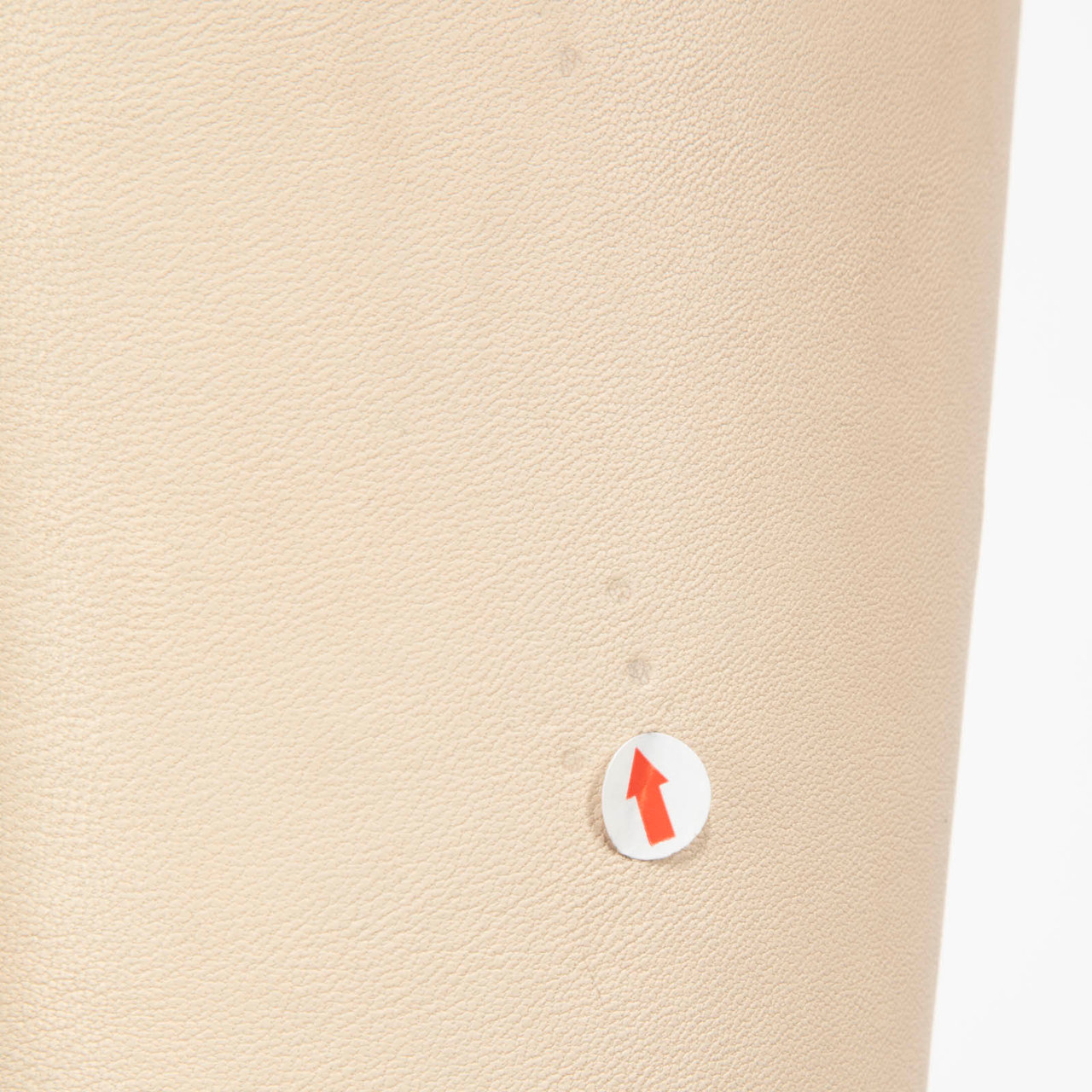 Helmut Lang Ecru Leather Skinny Fit Trousers