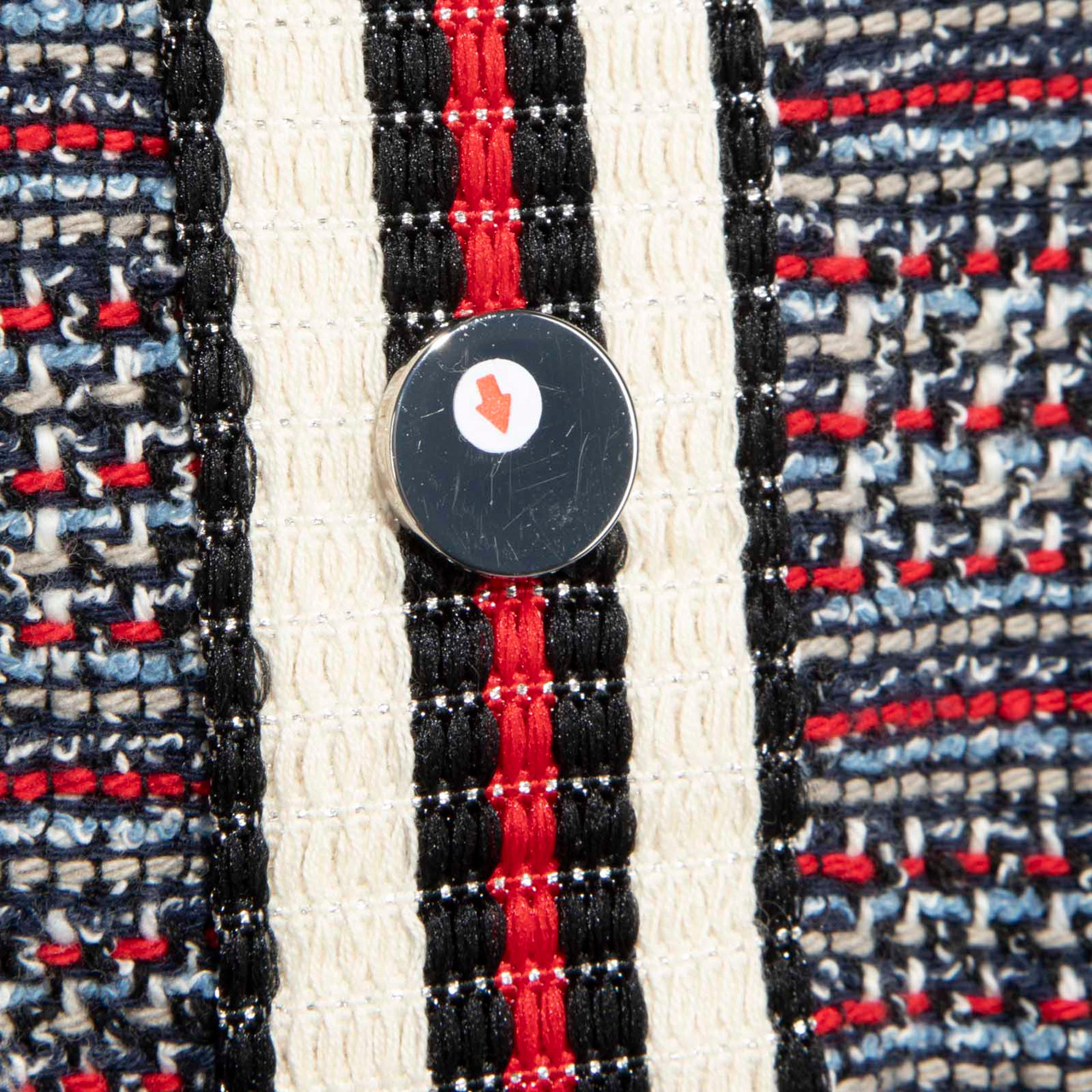 Maje Tweed Square Neck Jumpsuit