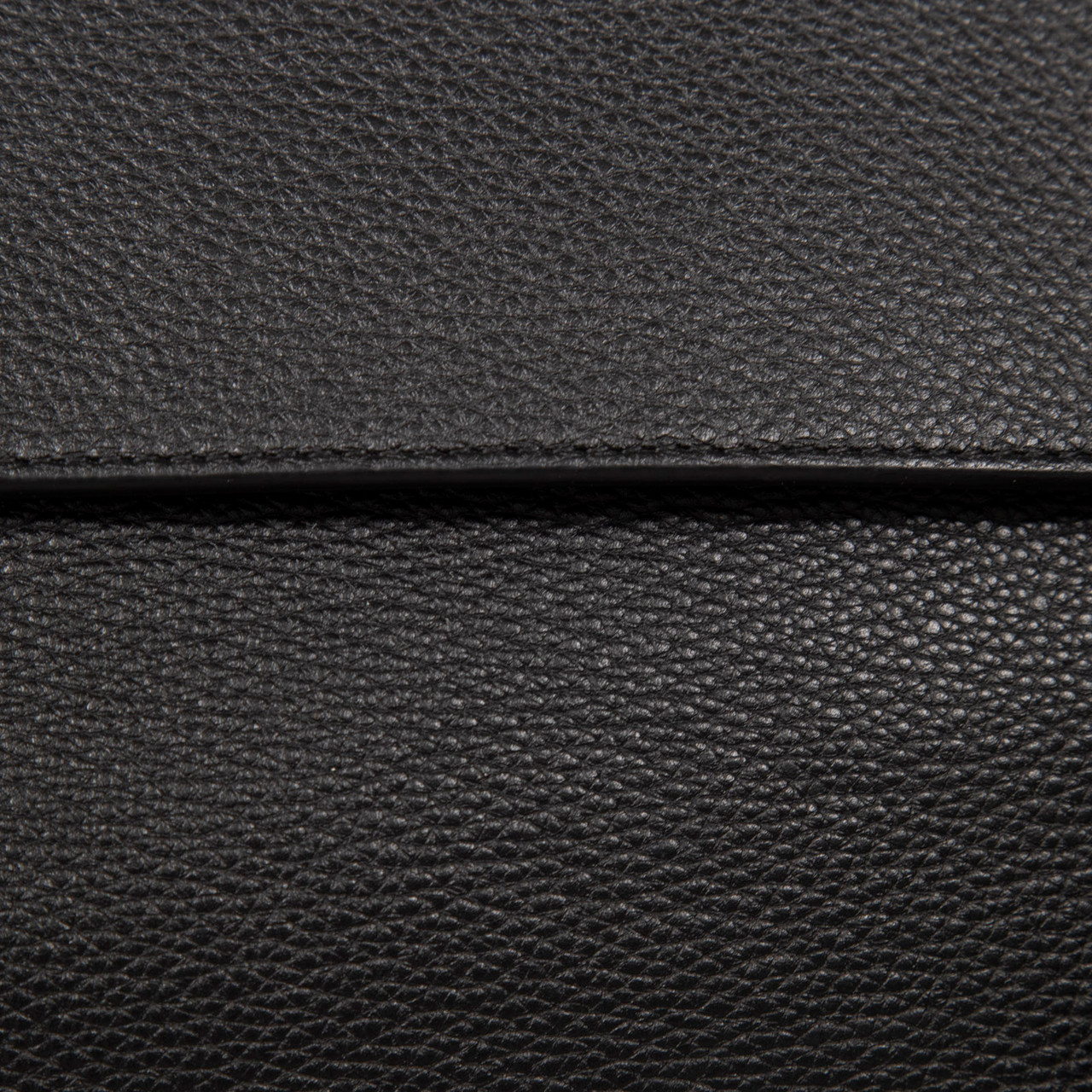 Salvatore Ferragamo Black Leather Studio Soft Bag