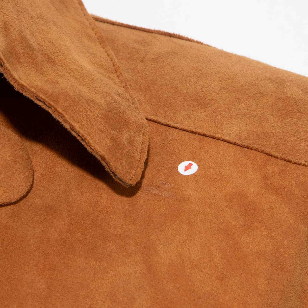 Nour Hammour Caramel Suede Tate Trench Coat