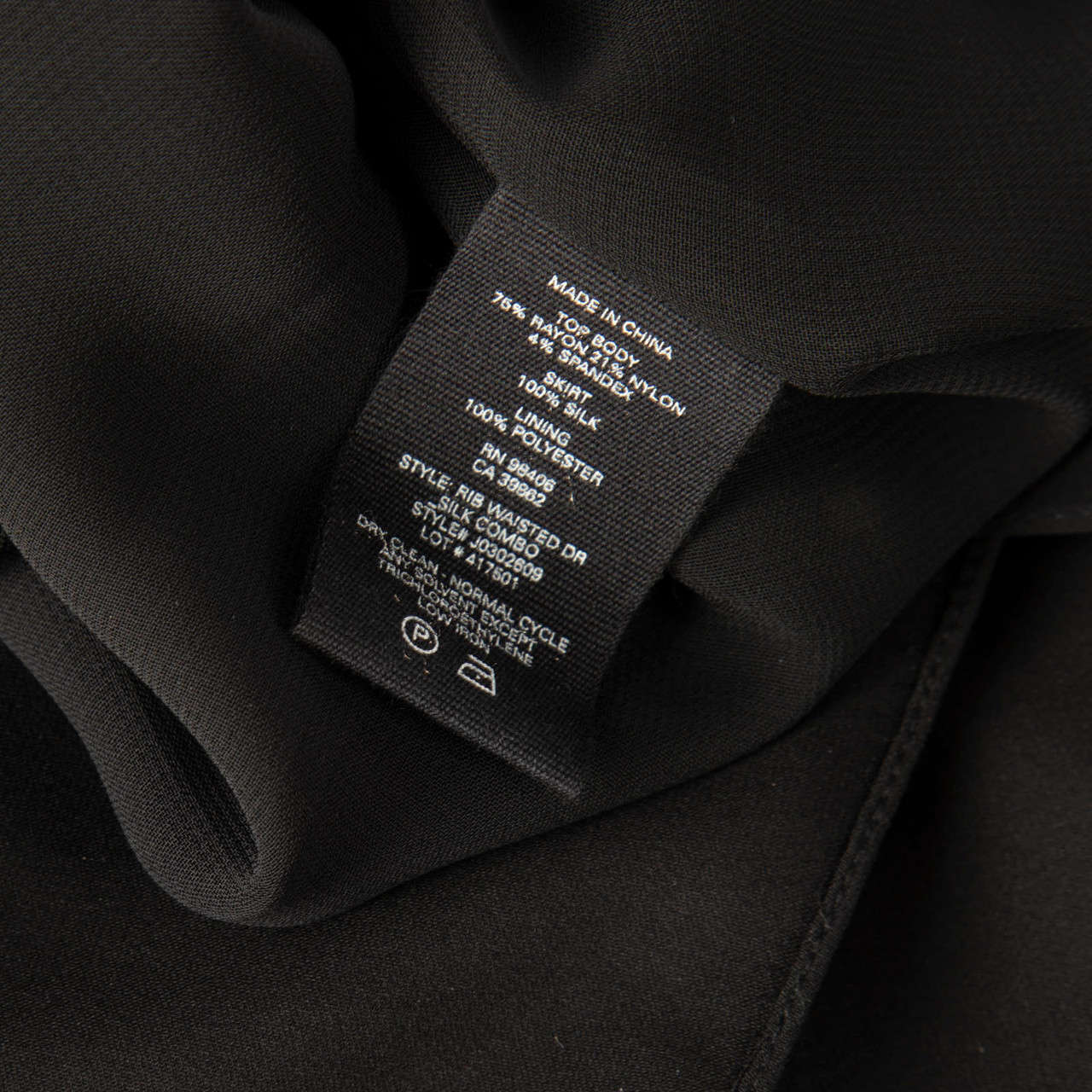 Theory Black Ribbed Maxi Sleeveless Dress