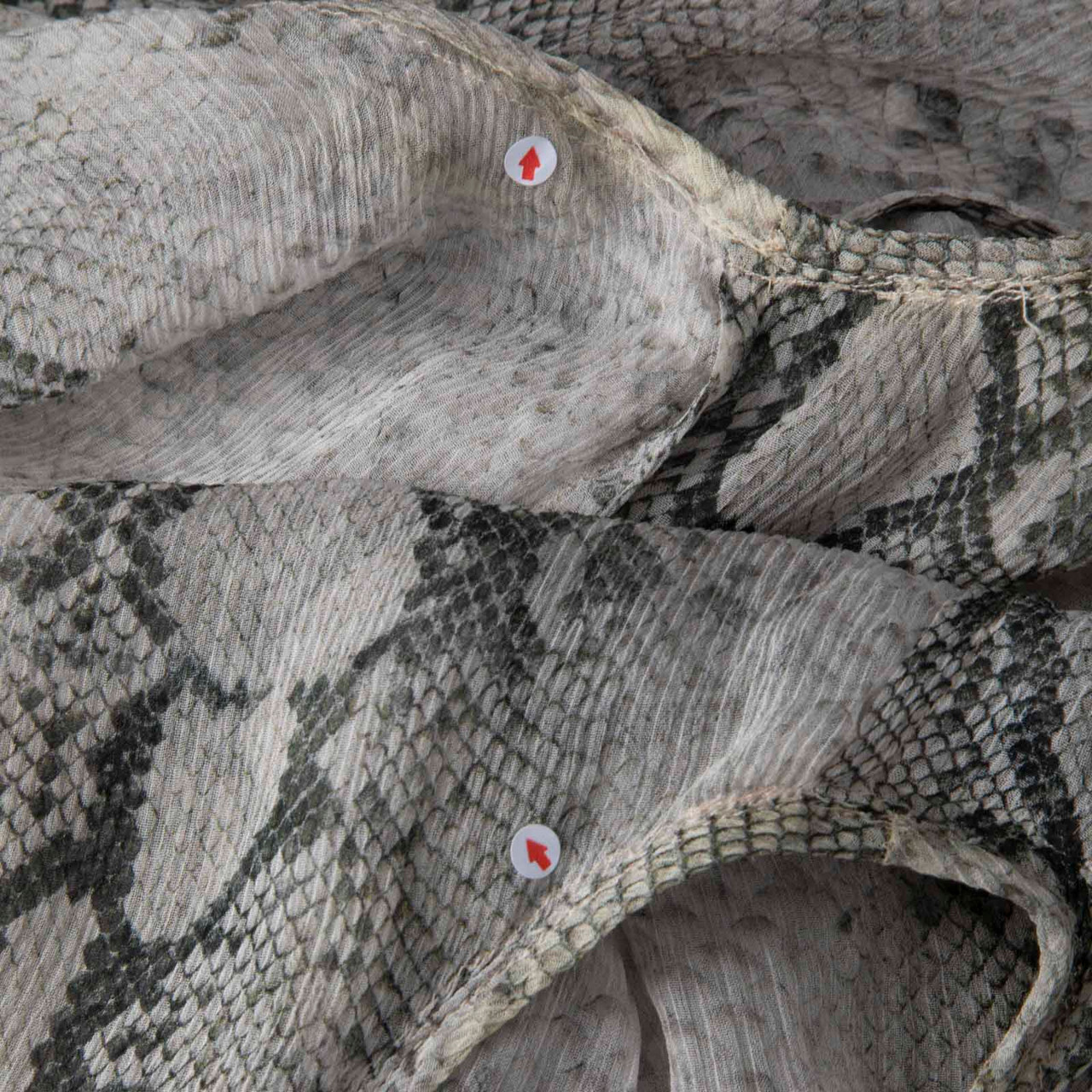 Zimmermann Silk Snake Print Tiered Midi Dress