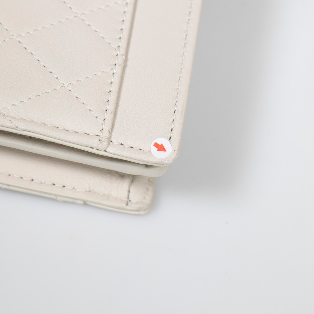 Saint Laurent White Leather Gabby Crossbody Bag