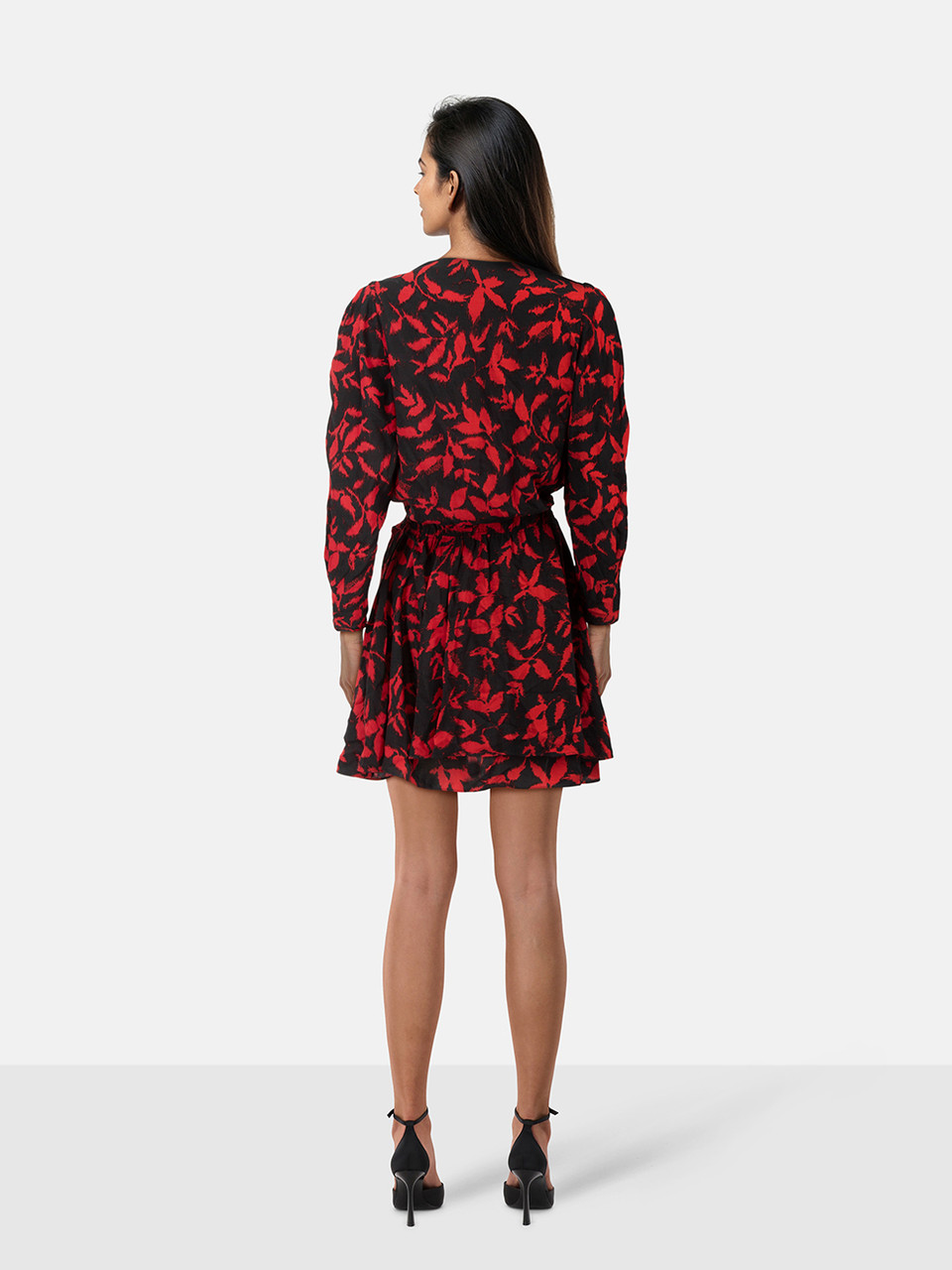 Zadig & Voltaire Abstract Pattern Rogers Mini Dress