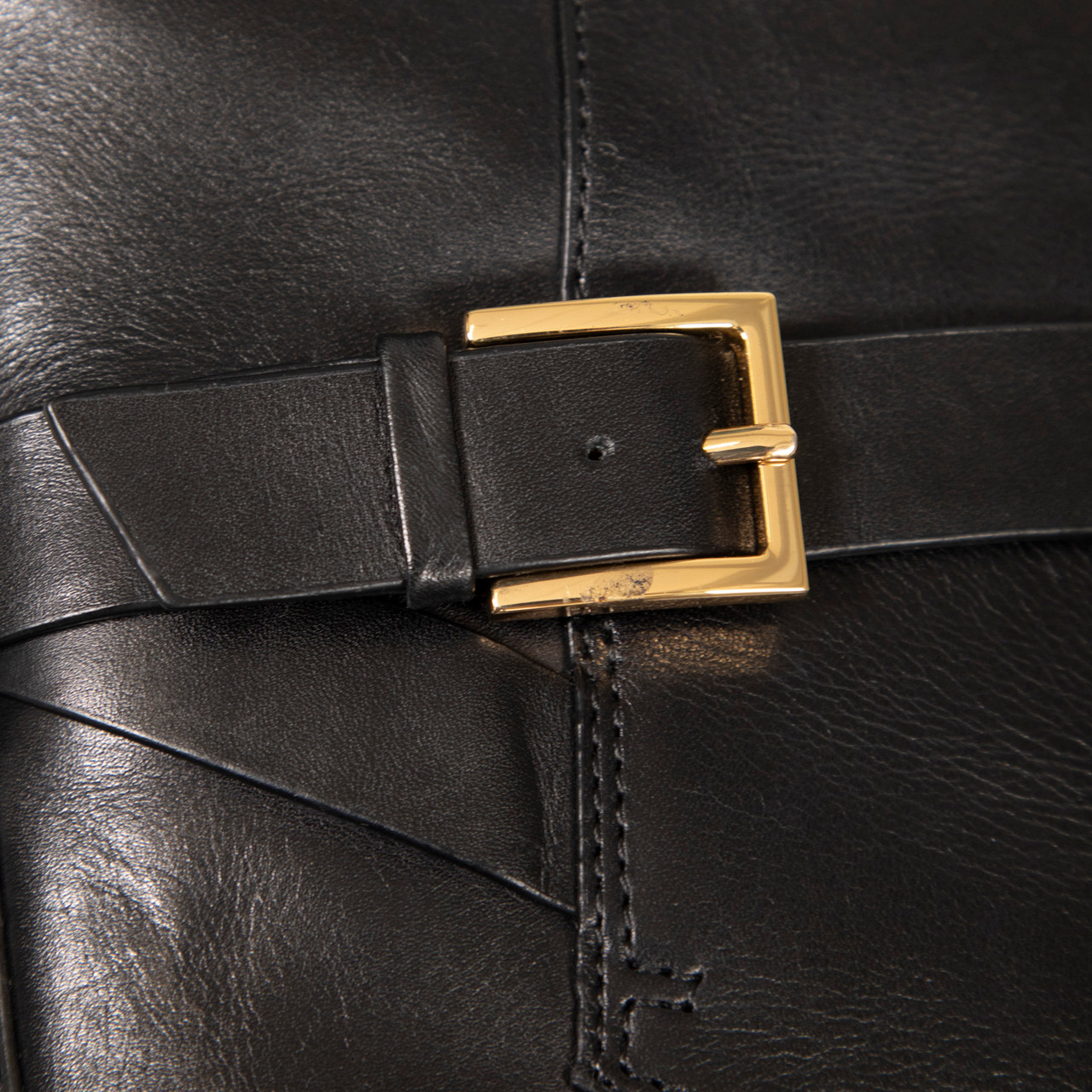 Tory Burch Black Leather Brooke Knee High Boots