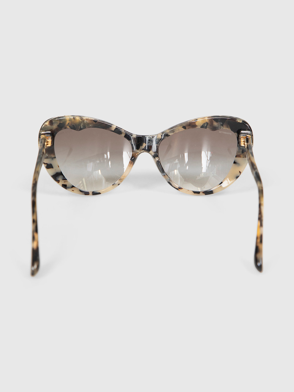 Miu Miu Tortoiseshell Cat Eye Gradient Sunglasses