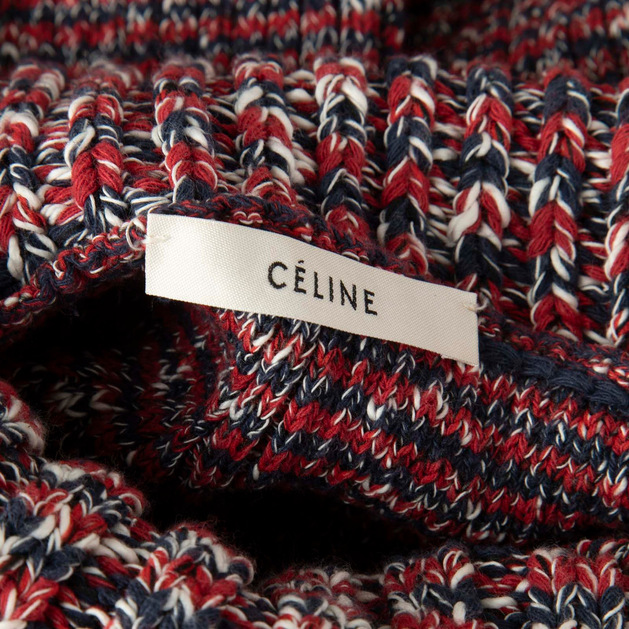 Céline Roll Neck Oversized Jumper