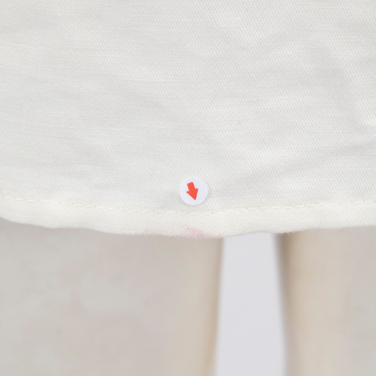 Cult Gaia White Balloon Sleeve Front Tie Blouse