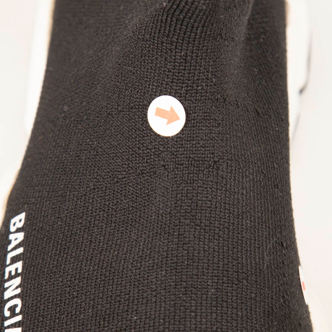 Balenciaga Black Speed Sock Slip On Trainers