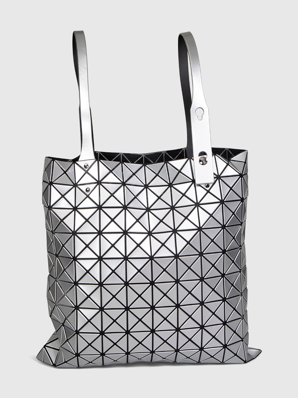 Issey Miyake Issey Miyake Bao Bao Silver Geometric Tote