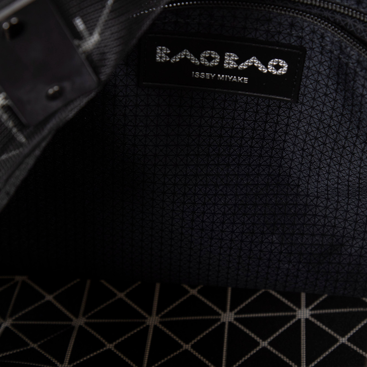 Issey Miyake Issey Miyake Bao Bao Silver Geometric Tote