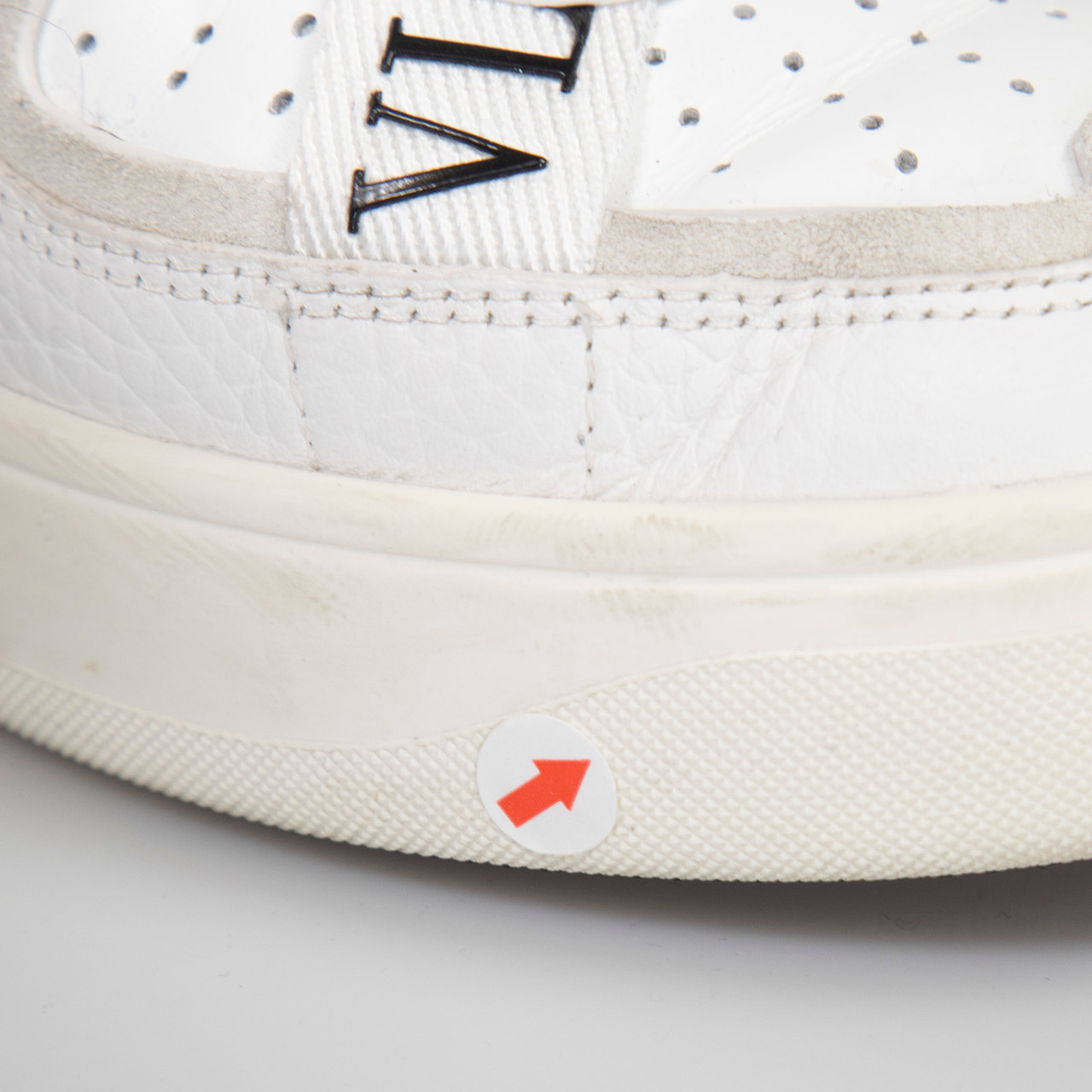 Valentino Garavani White VL7N Leather Trainers