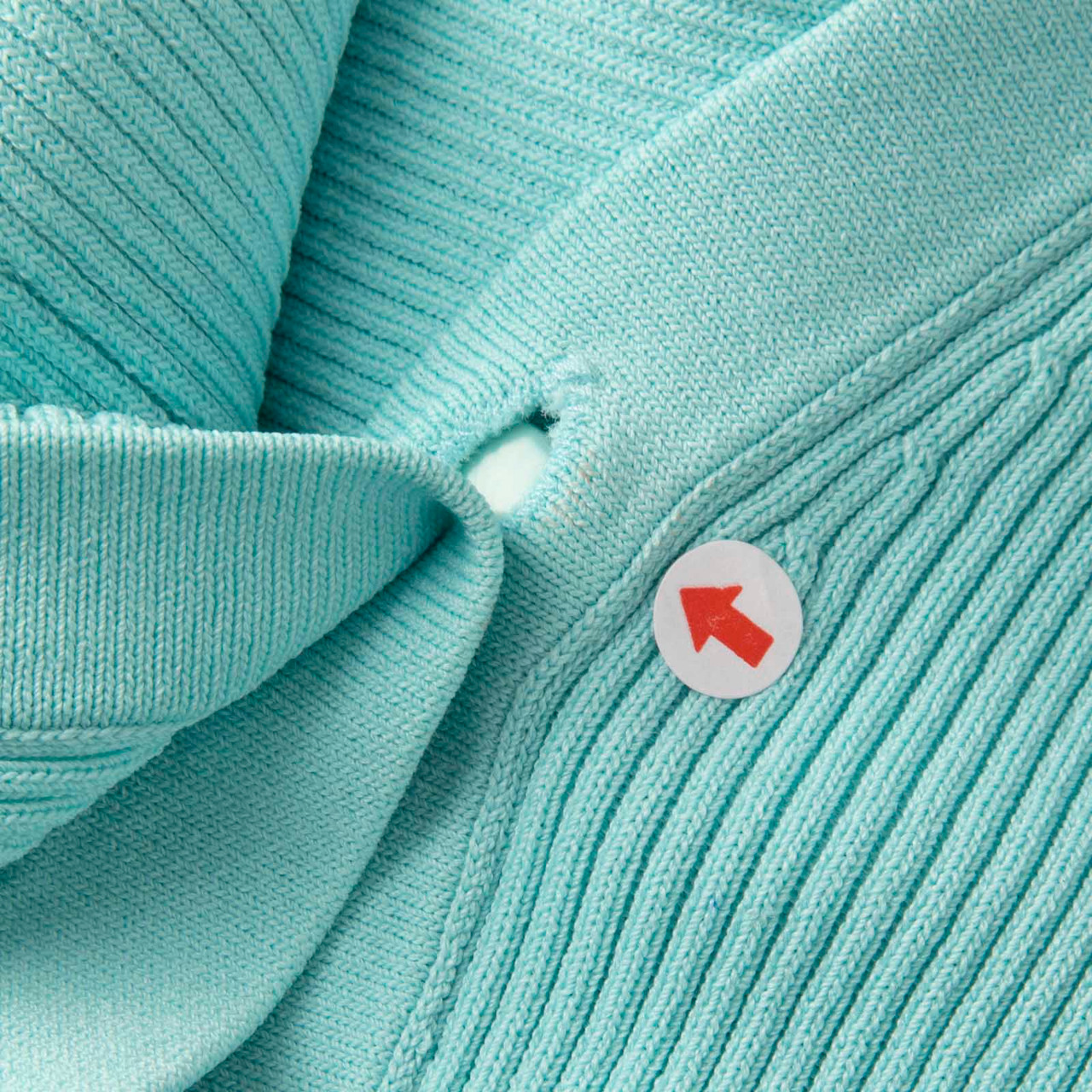 Sandro Blue Halterneck Button Up Top