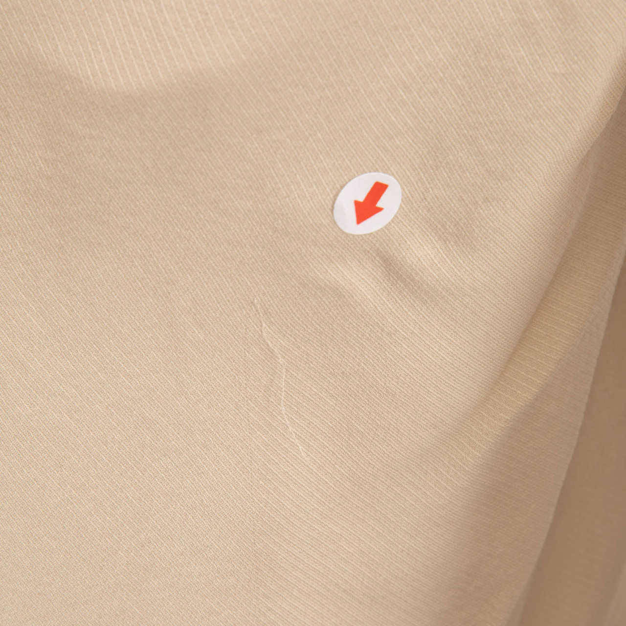 Acne Studios Ecru Silk Sleeveless Distressed Shirt