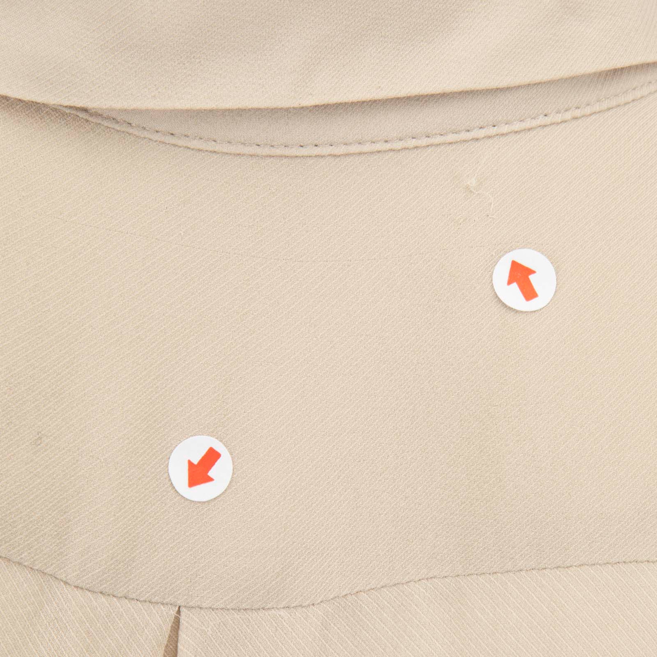 Acne Studios Ecru Silk Sleeveless Distressed Shirt