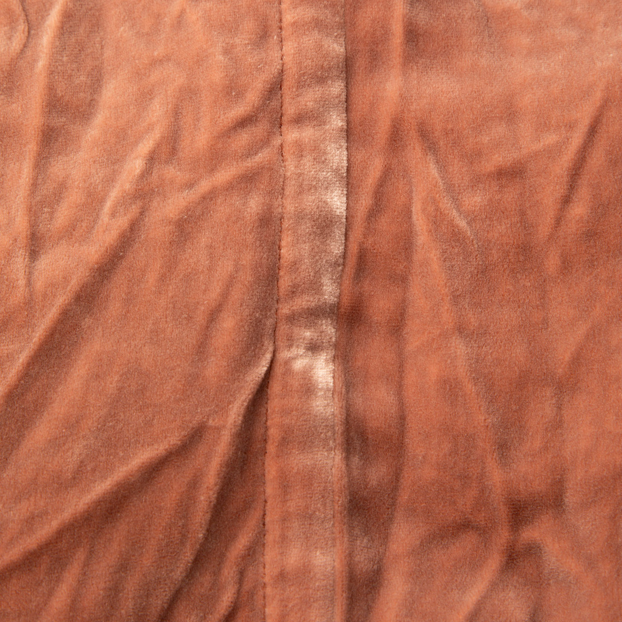 Rick Owens Pink Velvet Long Sleeve Dress