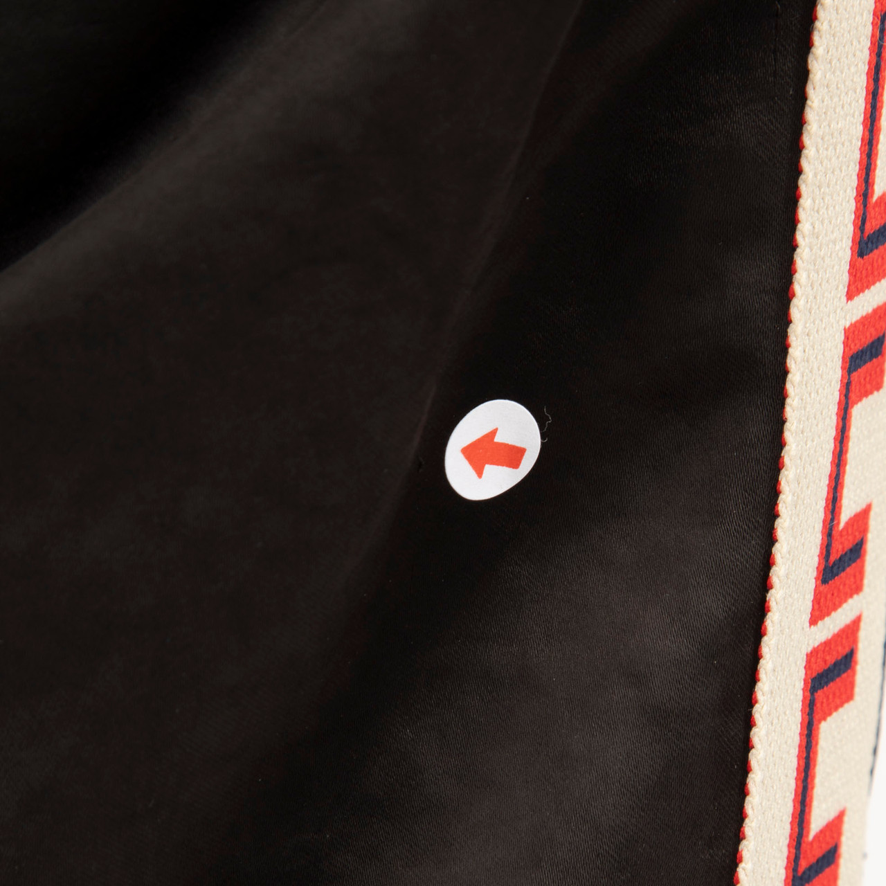 Gucci Black Striped Nylon Track Trousers