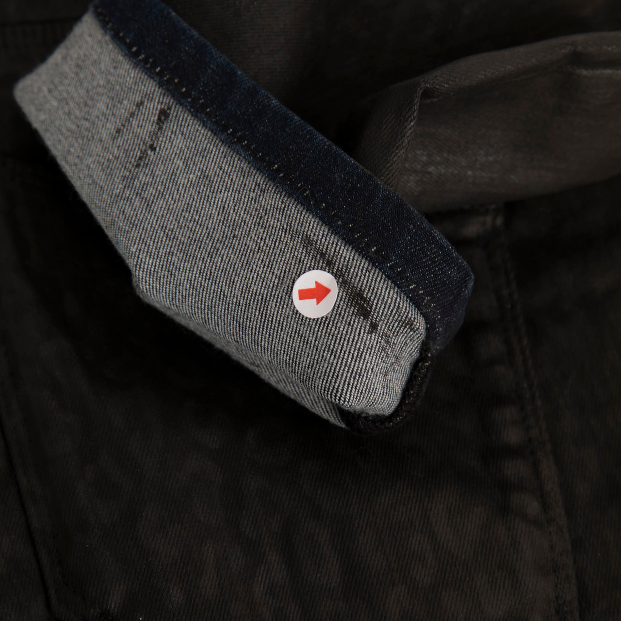 Roberto Cavalli Black Leopard Coated Skinny Jeans