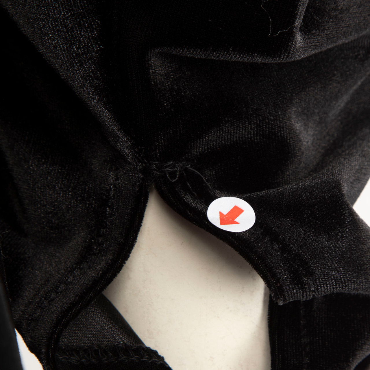 Saint Laurent Black Velvet Gold Beaded Dress