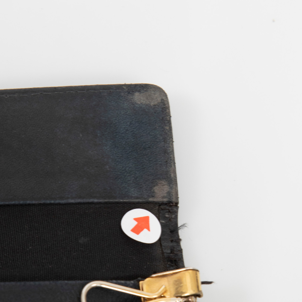 Chanel Black Caviar Leather CC Key Holder