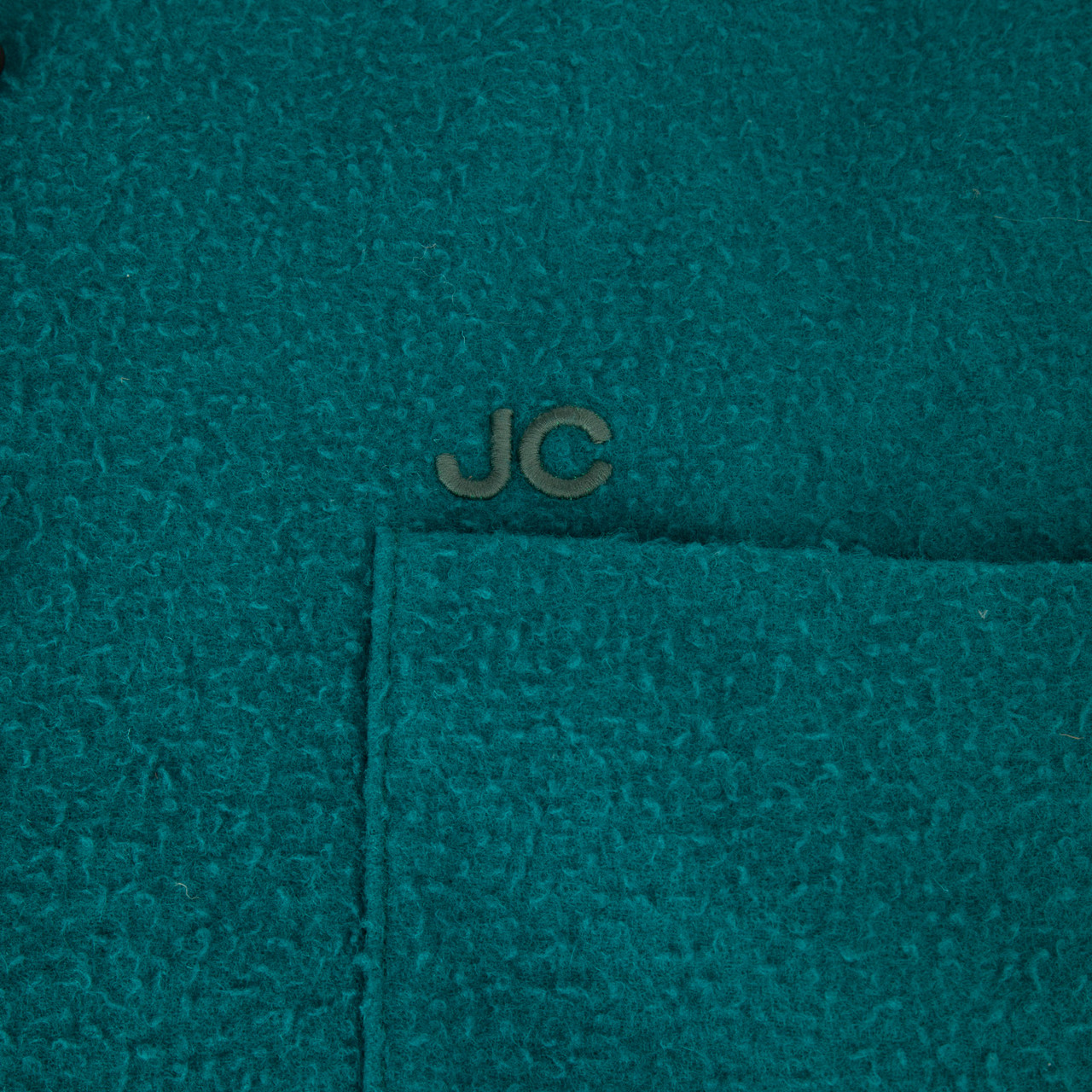 Jacob Cohen Teal Wool Single Breasted Coat