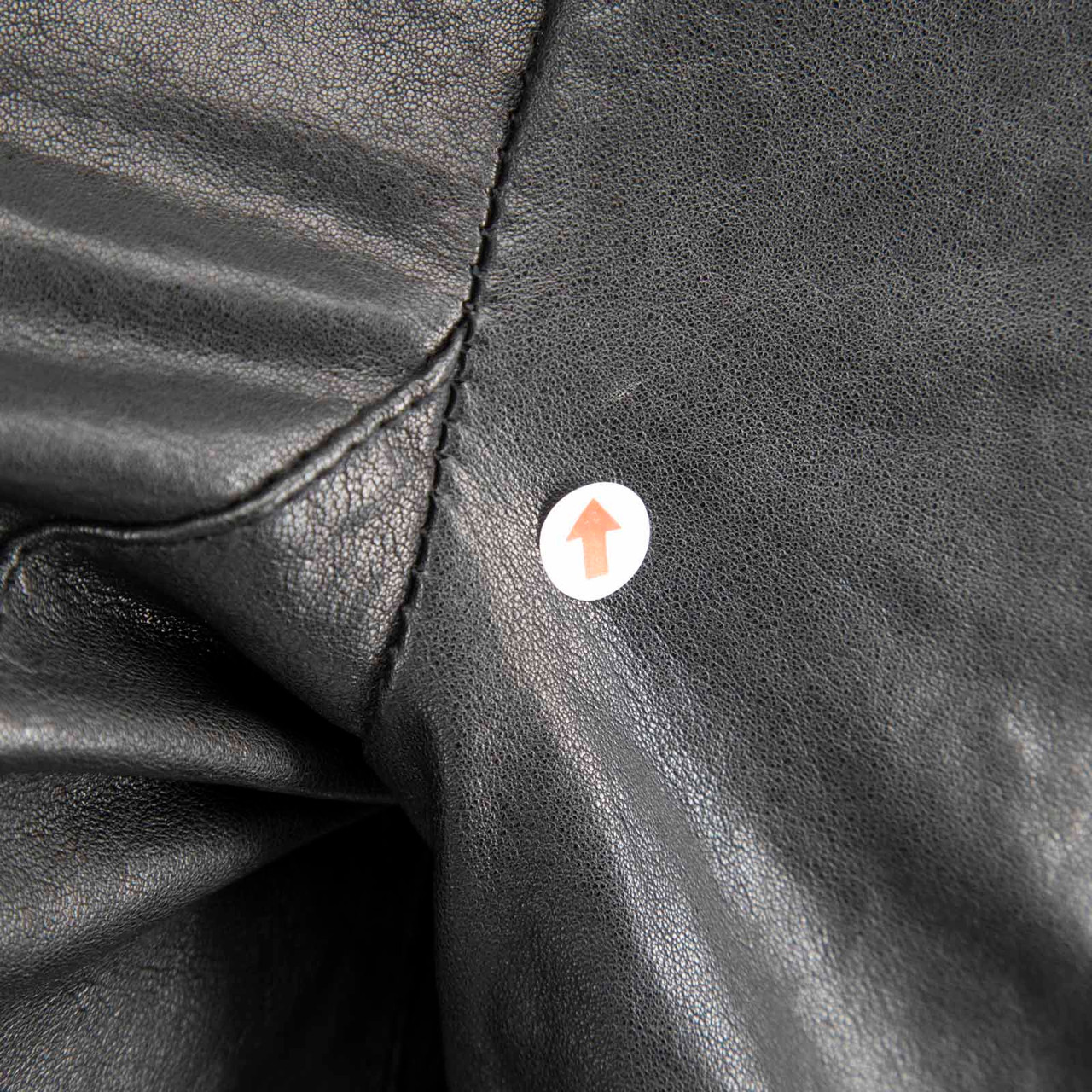 Roberto Cavalli Black Short Leather Biker Jacket