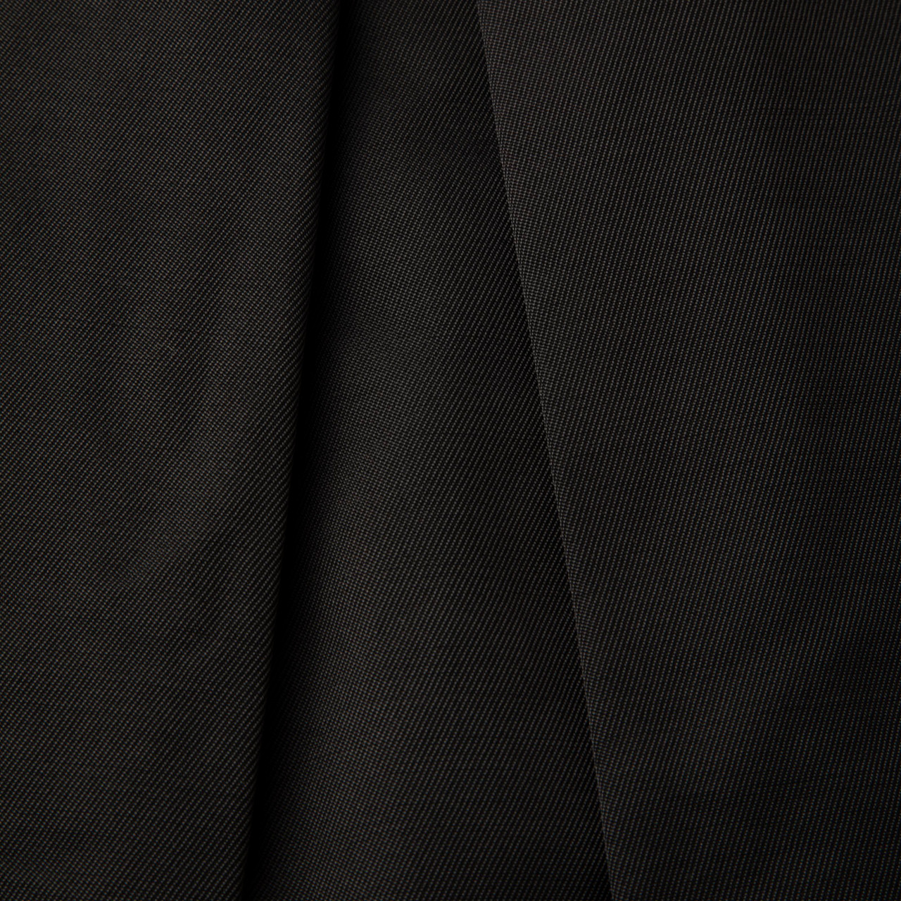 Prada Black Wool Front Pleat A-Line Skirt