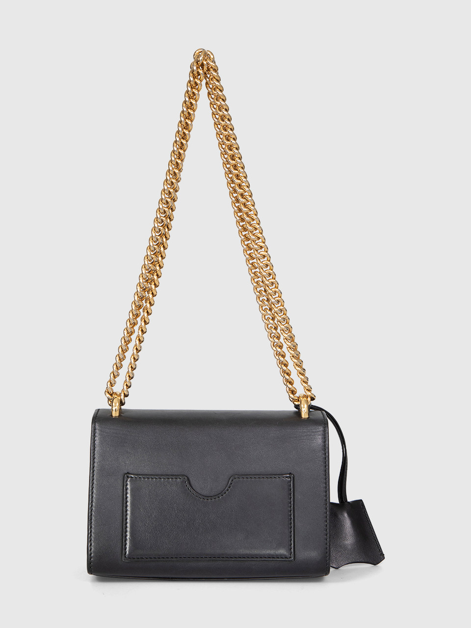 Gucci Black Leather Padlock Bag