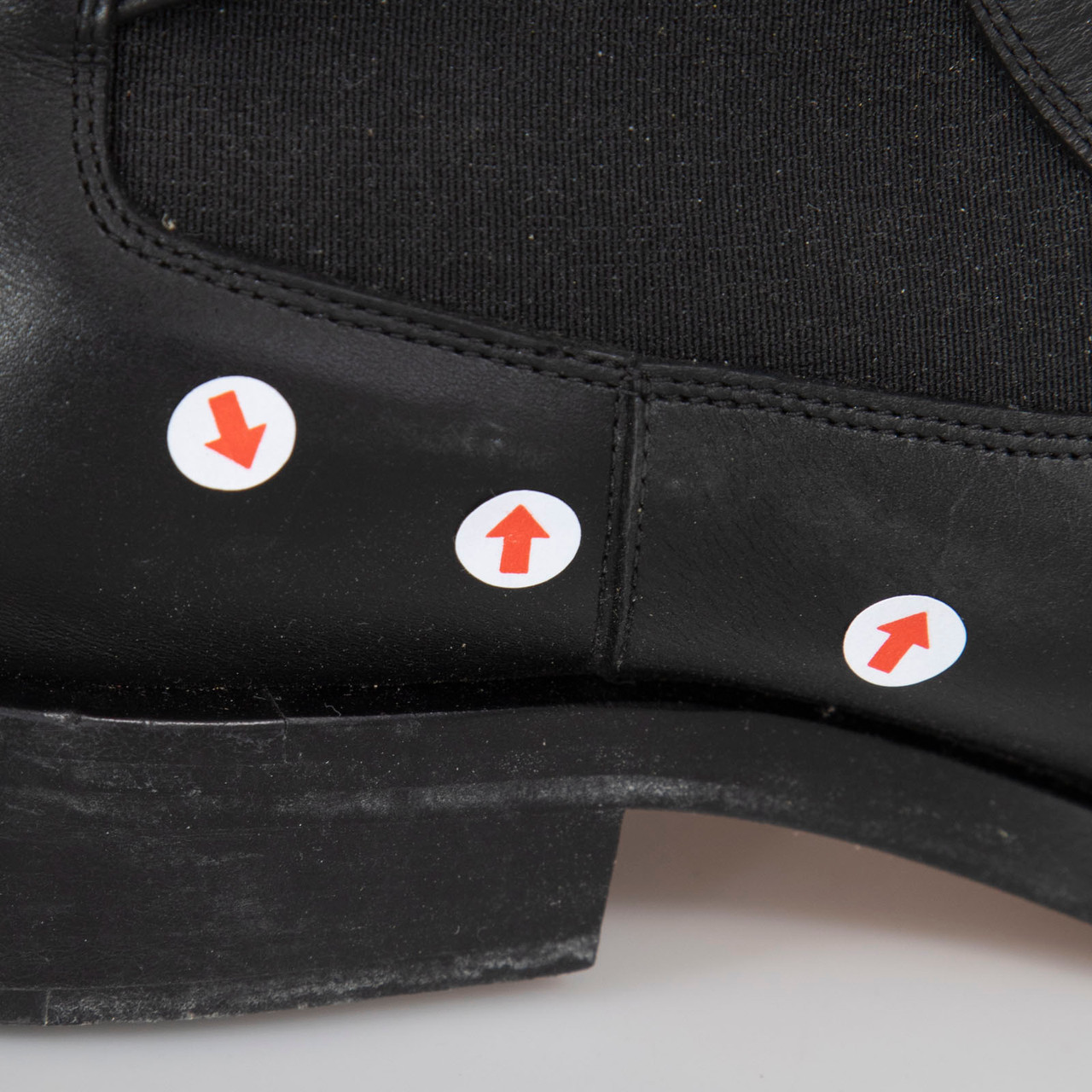 Givenchy Black Buckle Detail Leather Ankle Boots