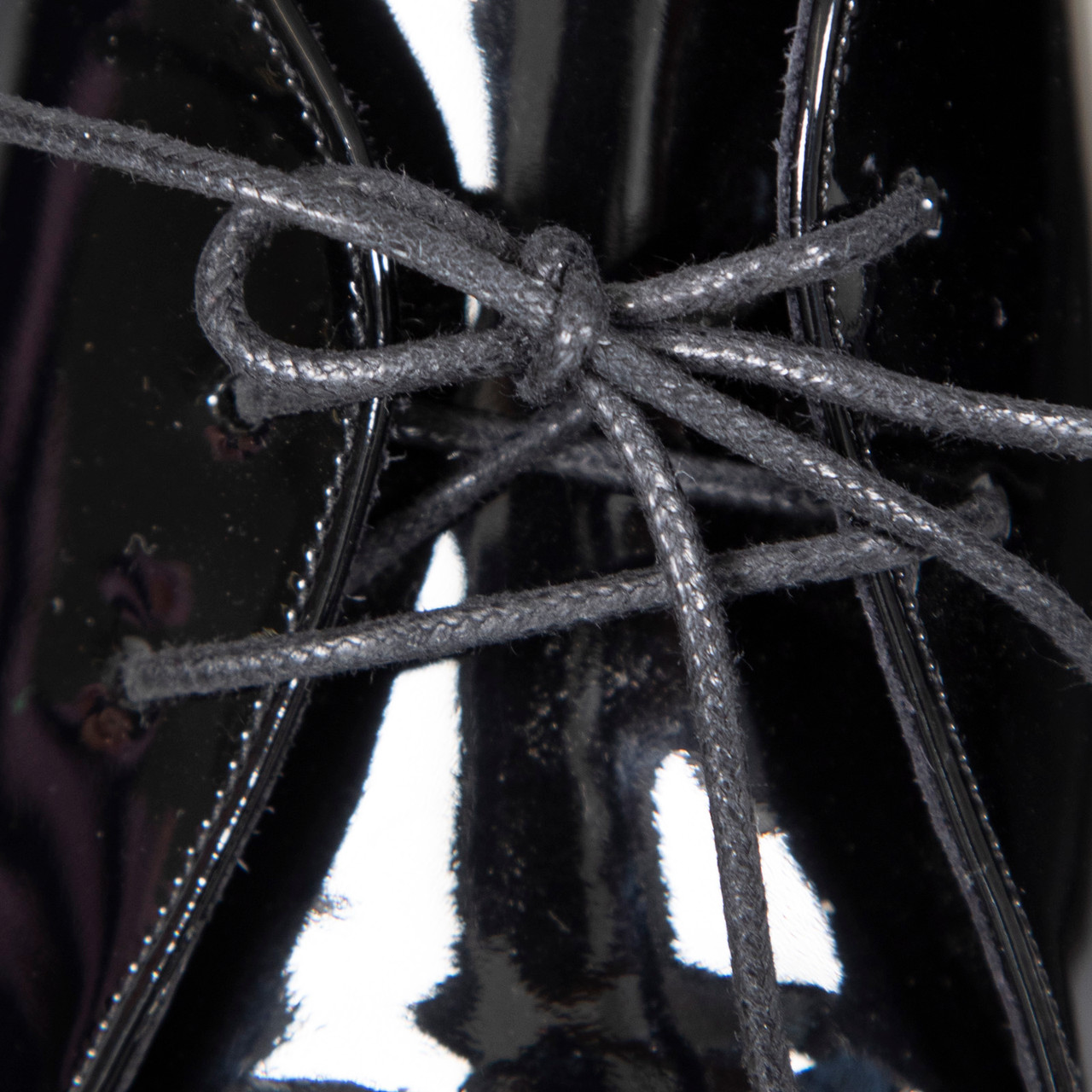 Saint Laurent Black Pointed Toe Patent Boots