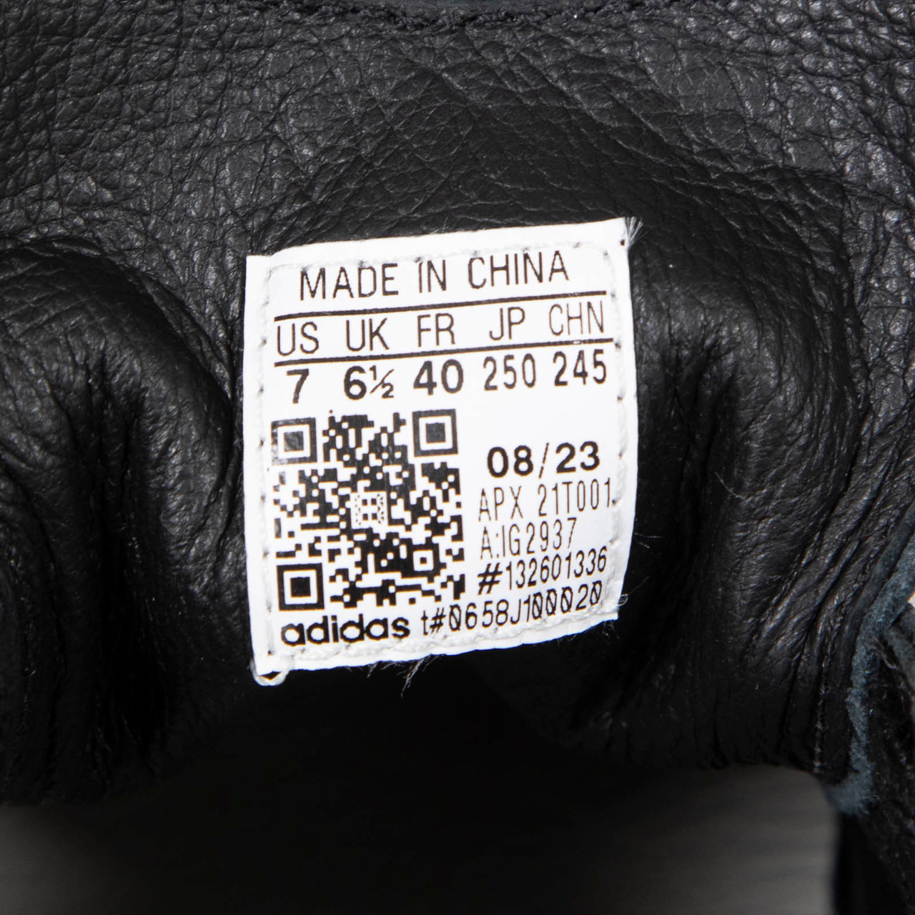 Yohji Yamamoto Y-3 Black Leather Gendo Superstar Trainers