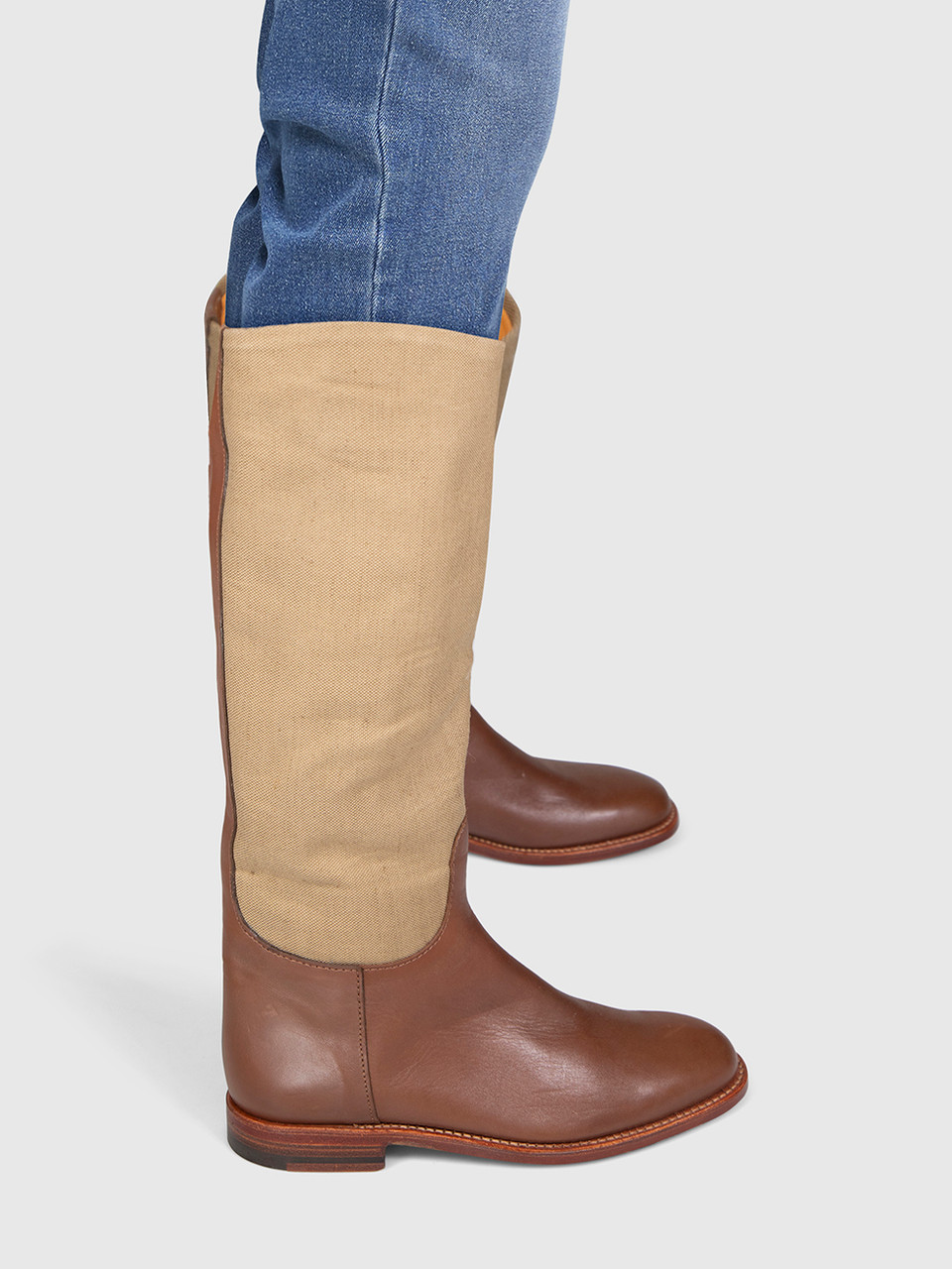 Ludwig Reiter Brown & Khaki Leather Boots