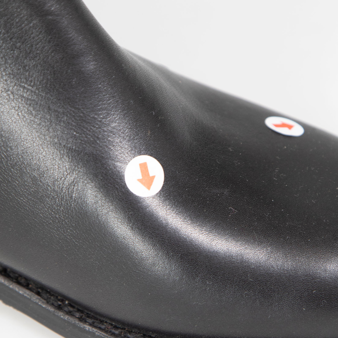 Ludwig Reiter Black Knee High Slip On Leather Boots