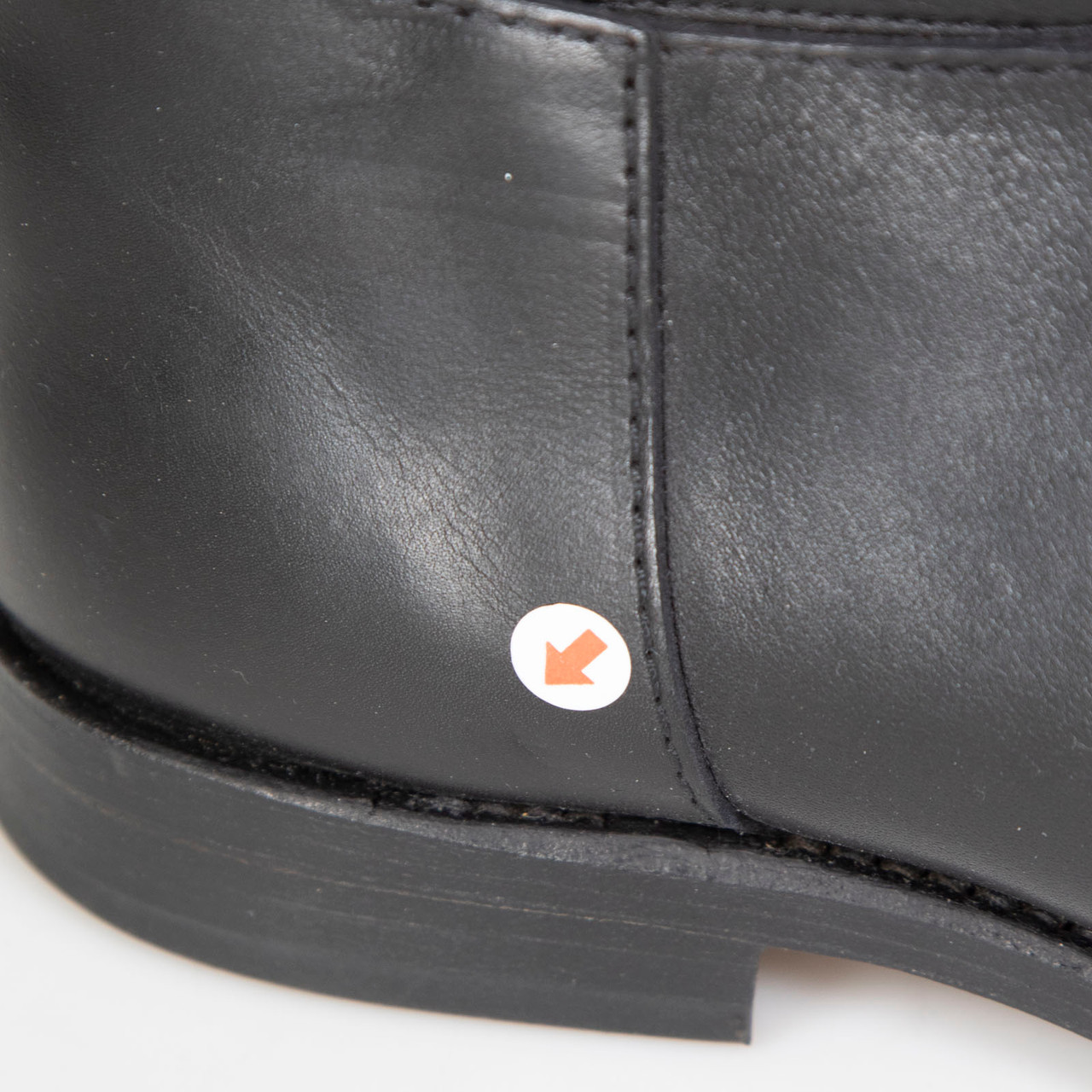 Ludwig Reiter Black Knee High Slip On Leather Boots