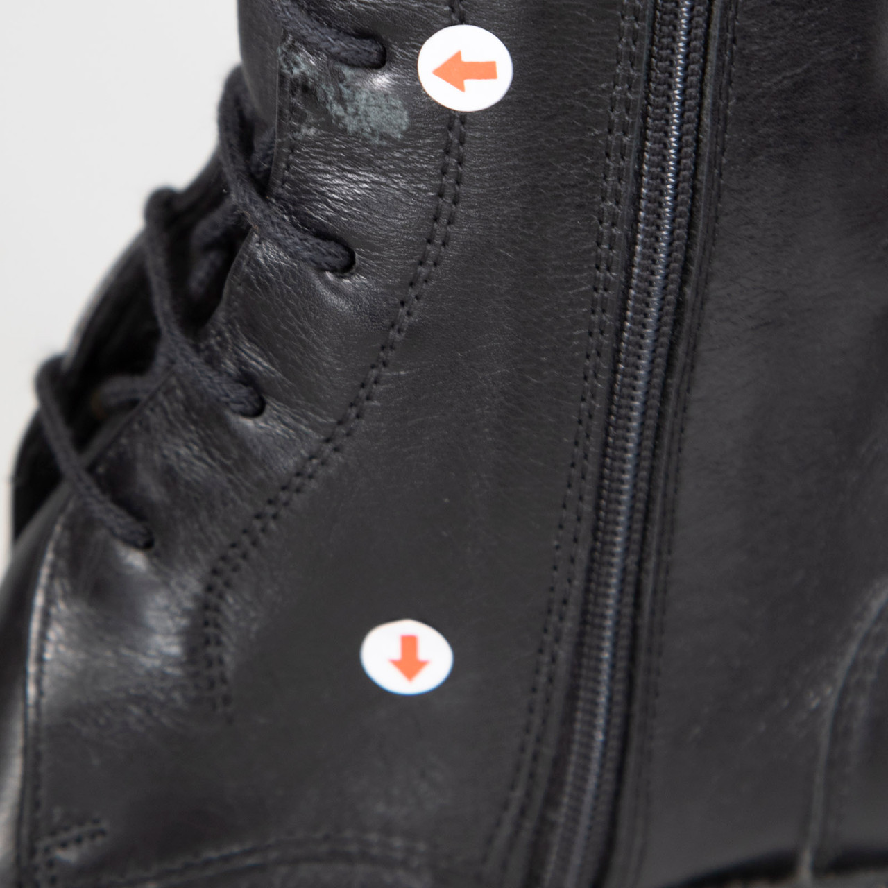 Ludwig Reiter Black Leather Knee High Lace Up Boots